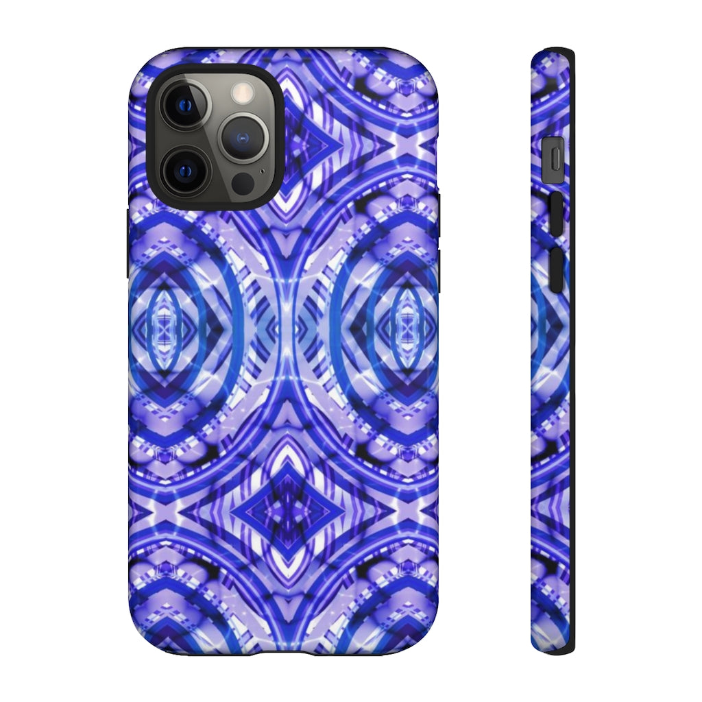 Blue Print Tough Phone Case