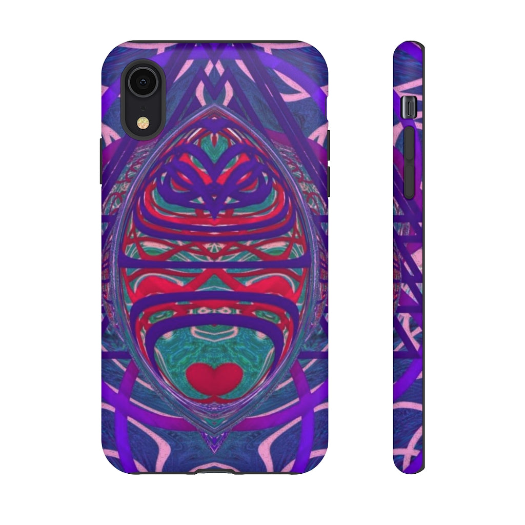 Burple Purd Art Tough Phone Case