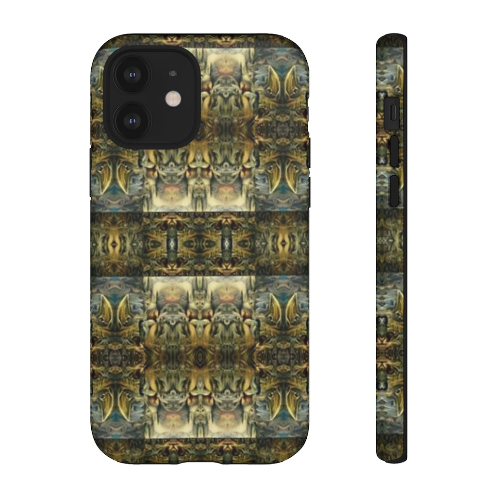 On Cats and Birds Art Tough Phone Case