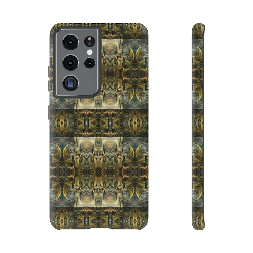 On Cats and Birds Art Tough Phone Case