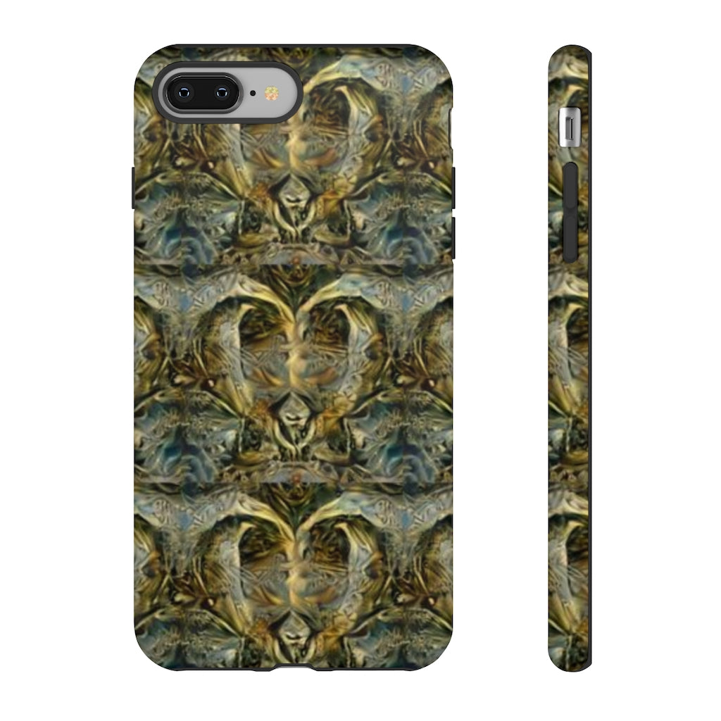 Ornate Gold Hearts II Tough Phone Case