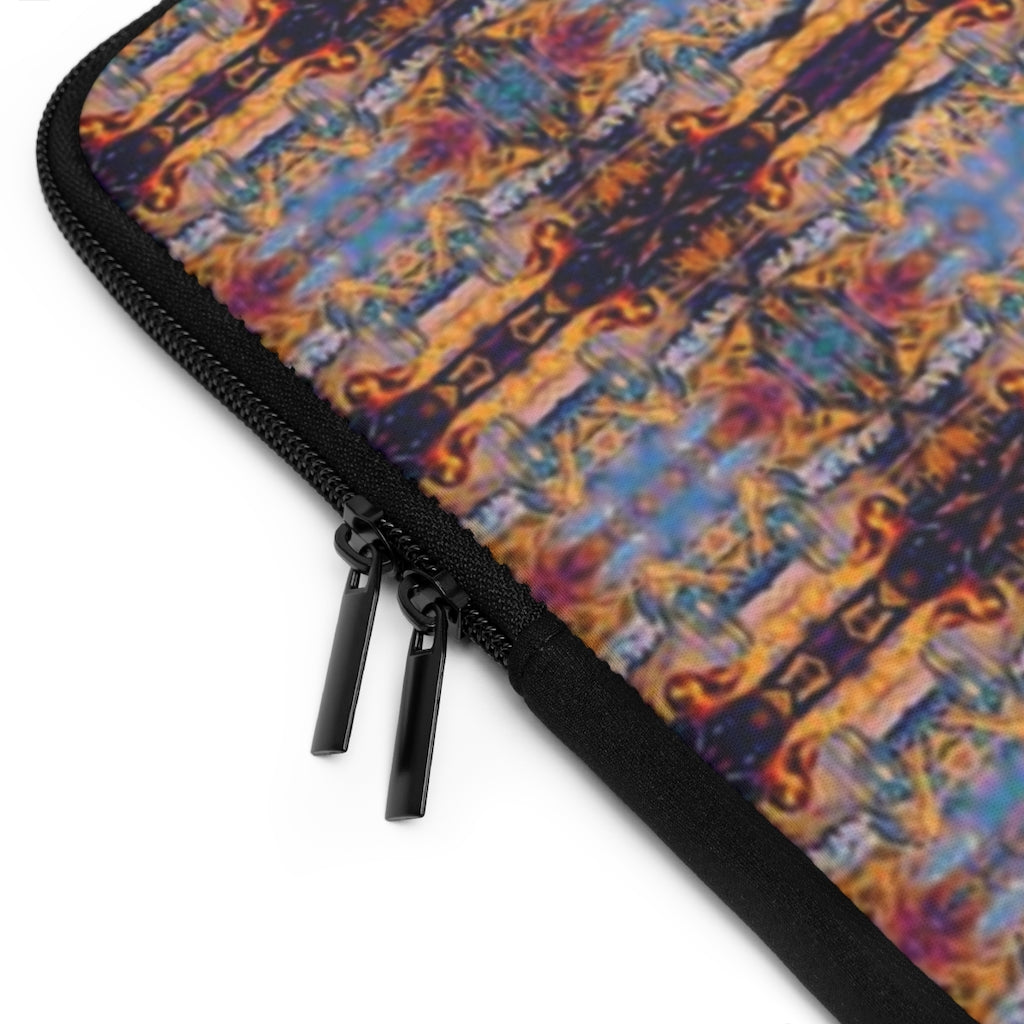 City Birds Print Laptop Sleeve