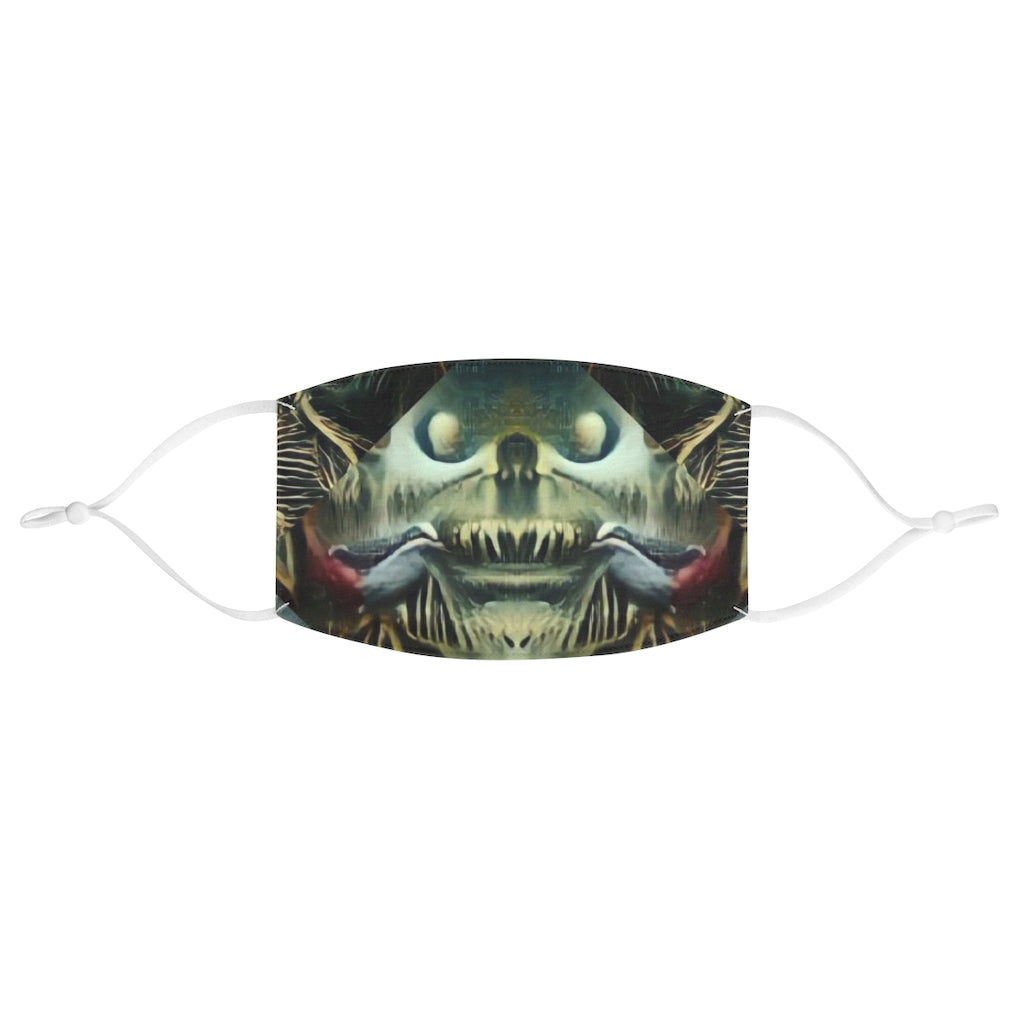 Skellton Key Print Fabric Face Mask