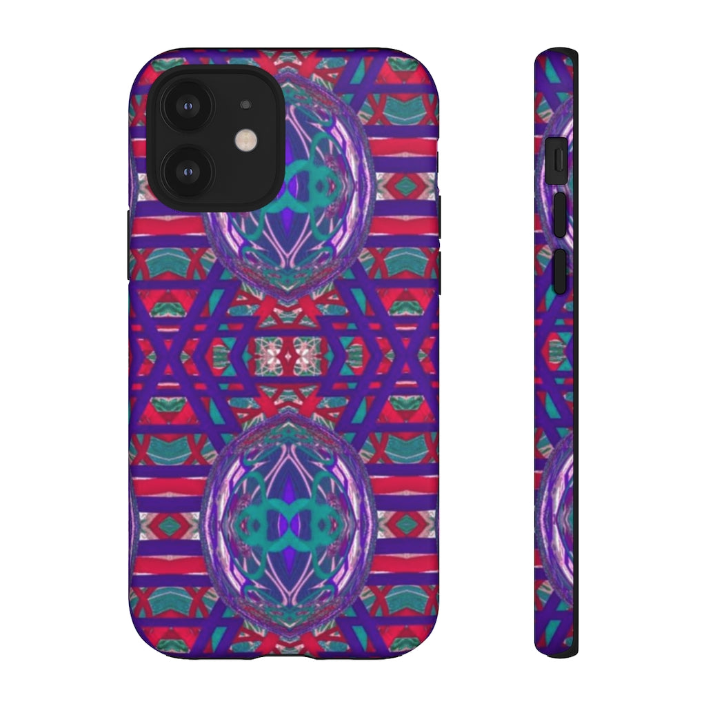 Purple Eggs Art Tough Phone Cases