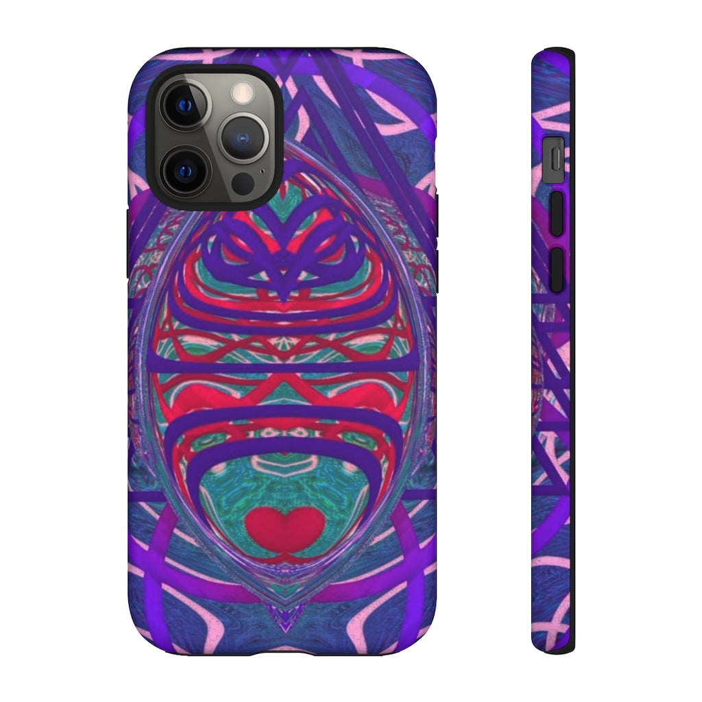 Burple Purd Art Tough Phone Case