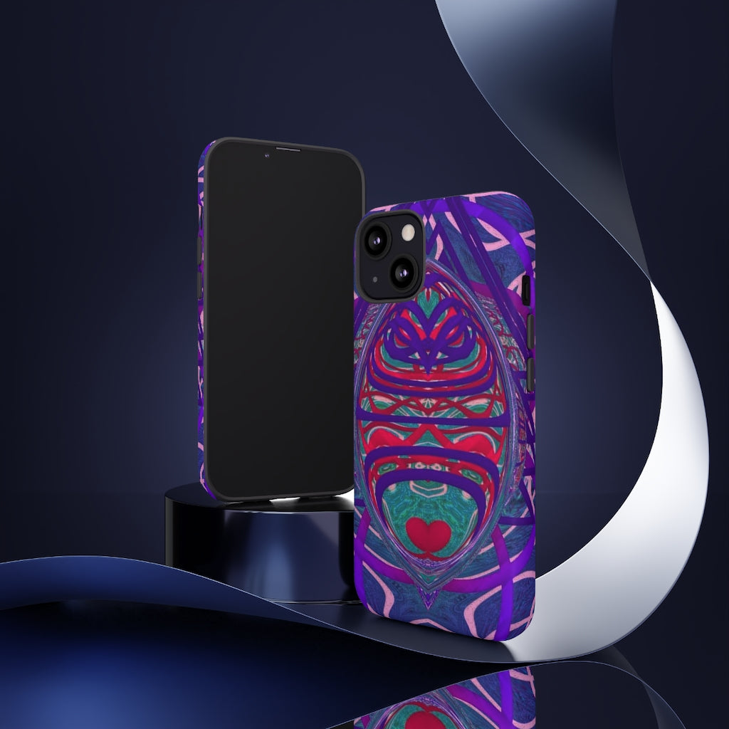 Burple Purd Art Tough Phone Case