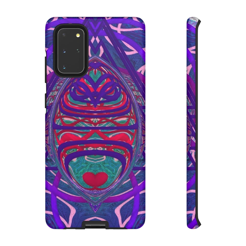 Burple Purd Art Tough Phone Case