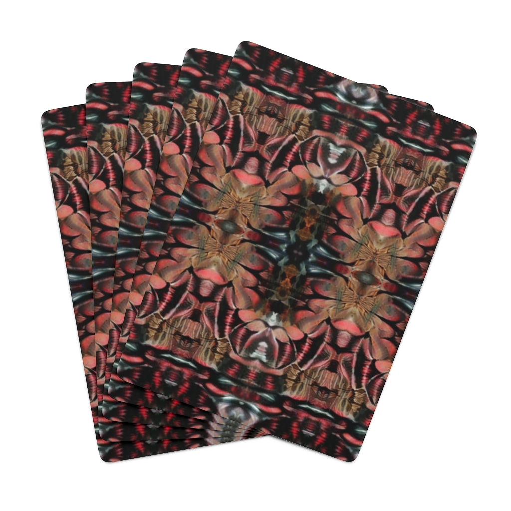 Abstract Art Thorns II Poker Cards