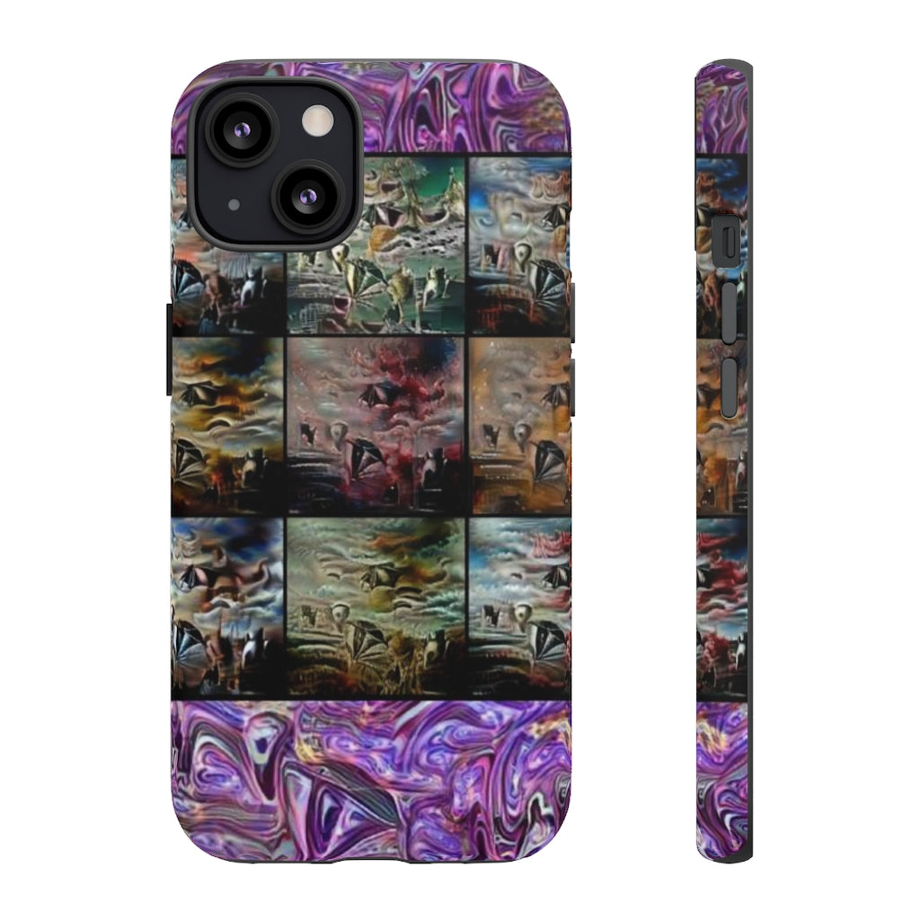 Bird At Piano Art Tough Phone Case