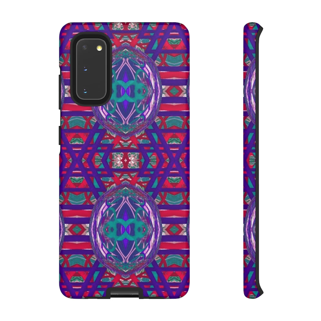 Purple Eggs Art Tough Phone Cases