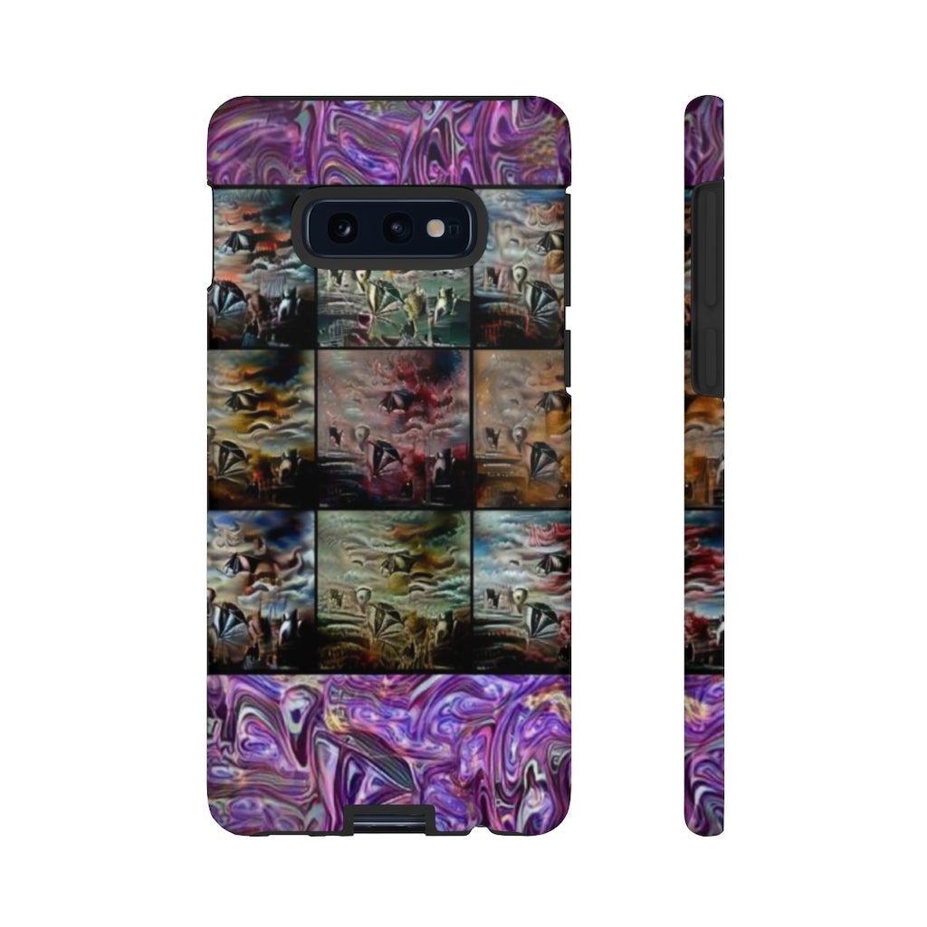 Bird At Piano Art Tough Phone Case