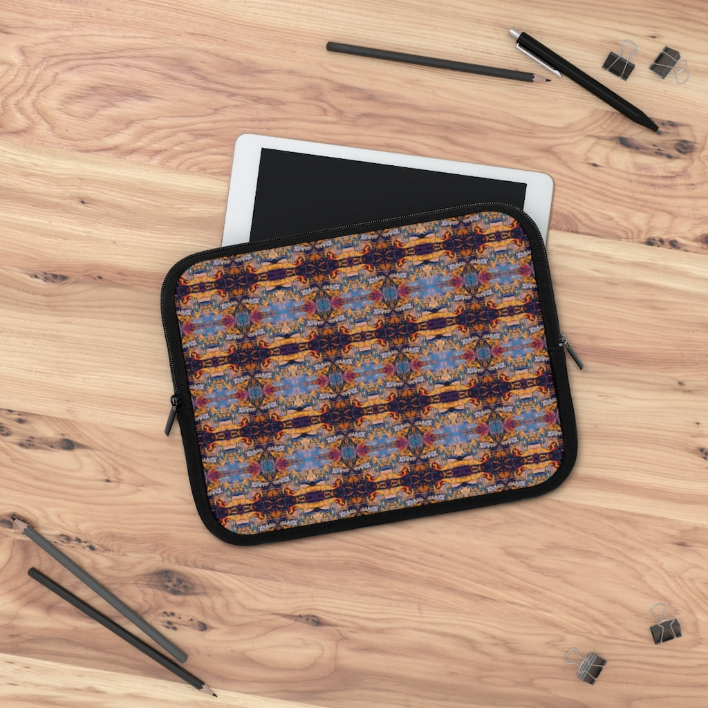 City Birds Print Laptop Sleeve