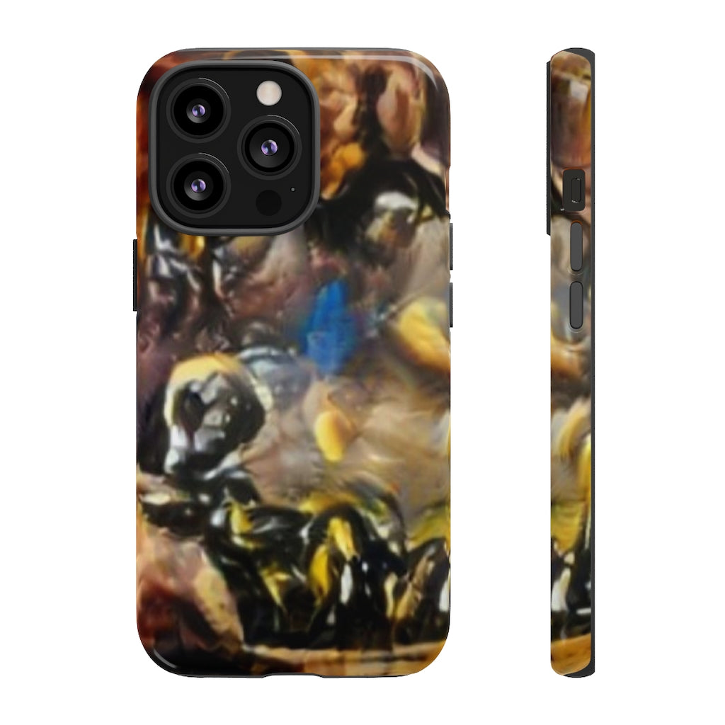 Bird At Apocalypse Prayer Art Tough Phone Case