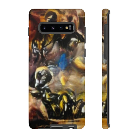 Bird At Apocalypse Prayer Art Tough Phone Case