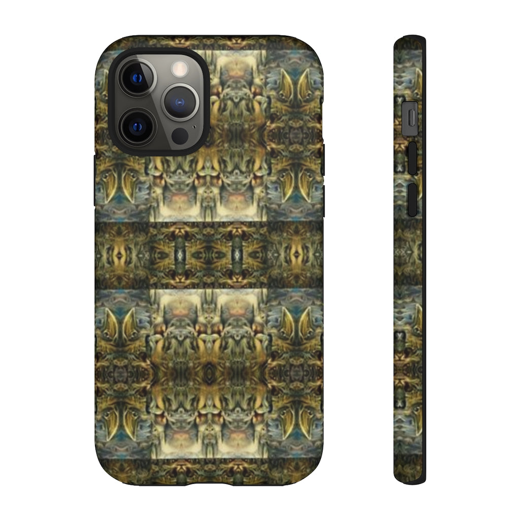 On Cats and Birds Art Tough Phone Case