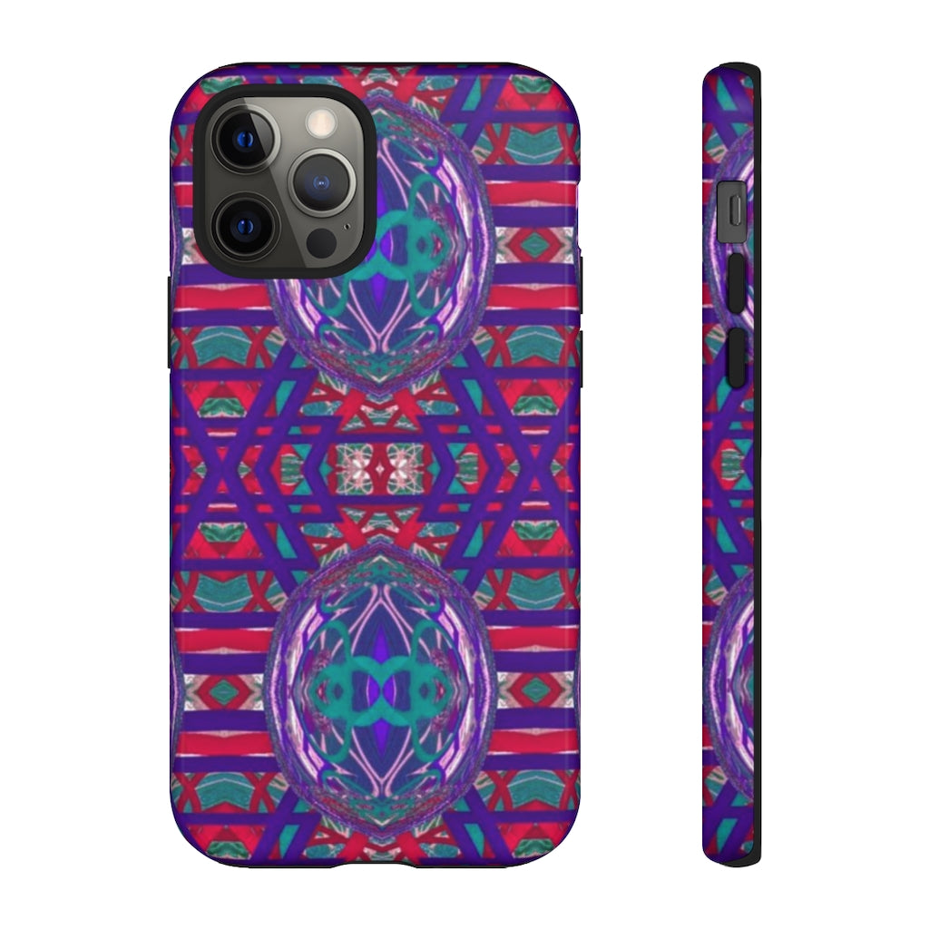 Purple Eggs Art Tough Phone Cases