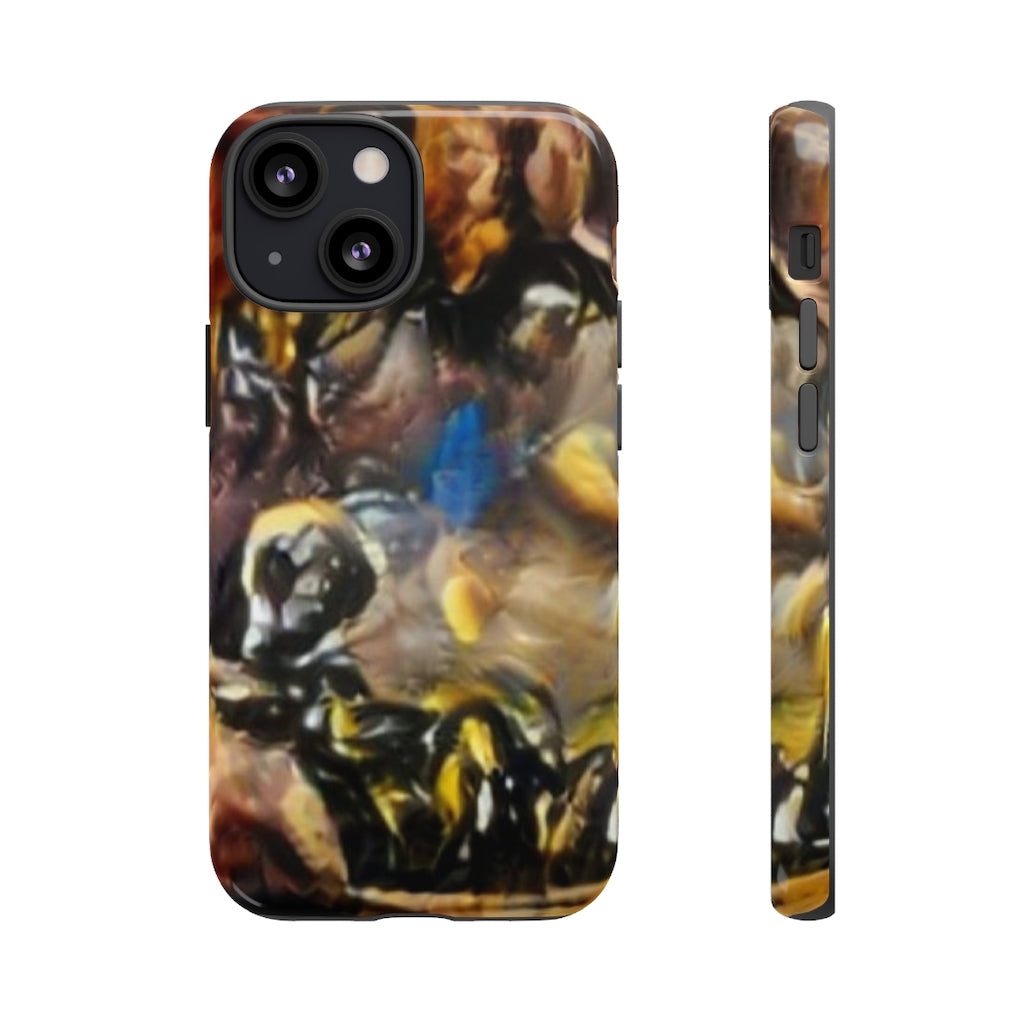 Bird At Apocalypse Prayer Art Tough Phone Case