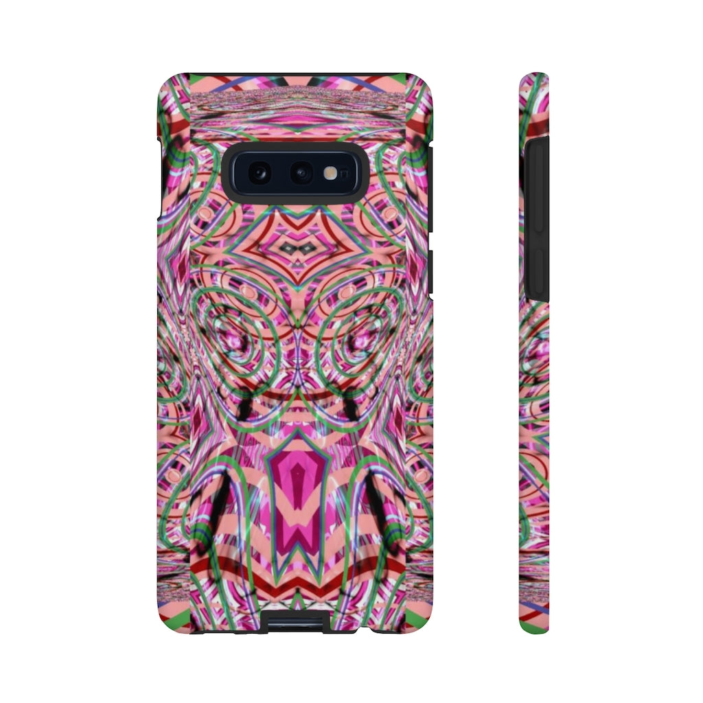 Pink Mess Art Tough Phone Cases