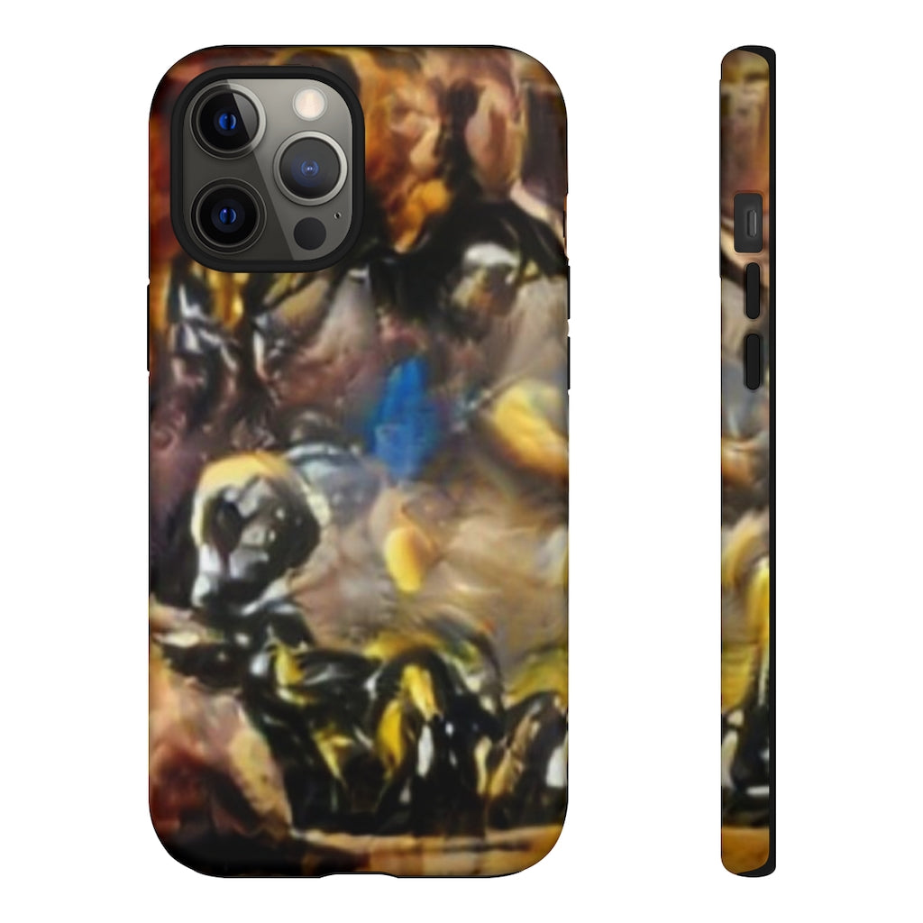 Bird At Apocalypse Prayer Art Tough Phone Case