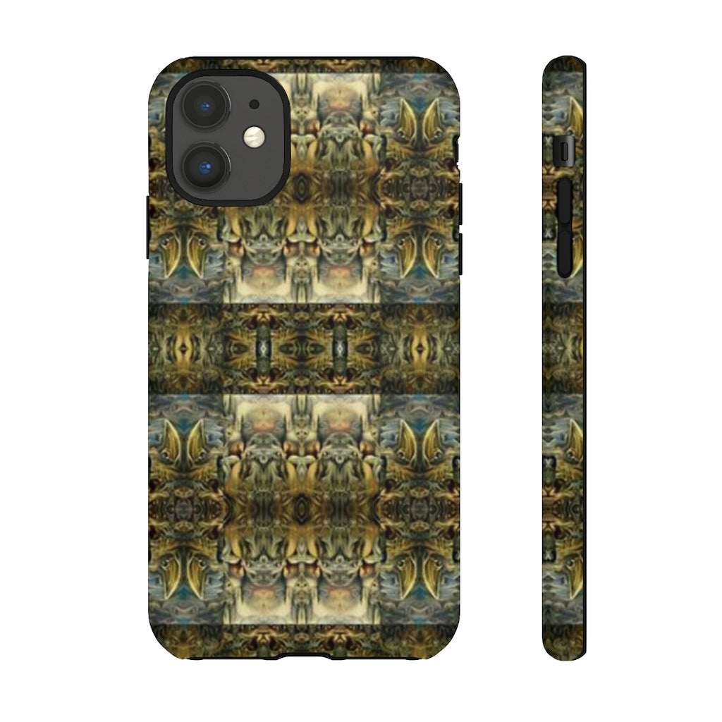 On Cats and Birds Art Tough Phone Case