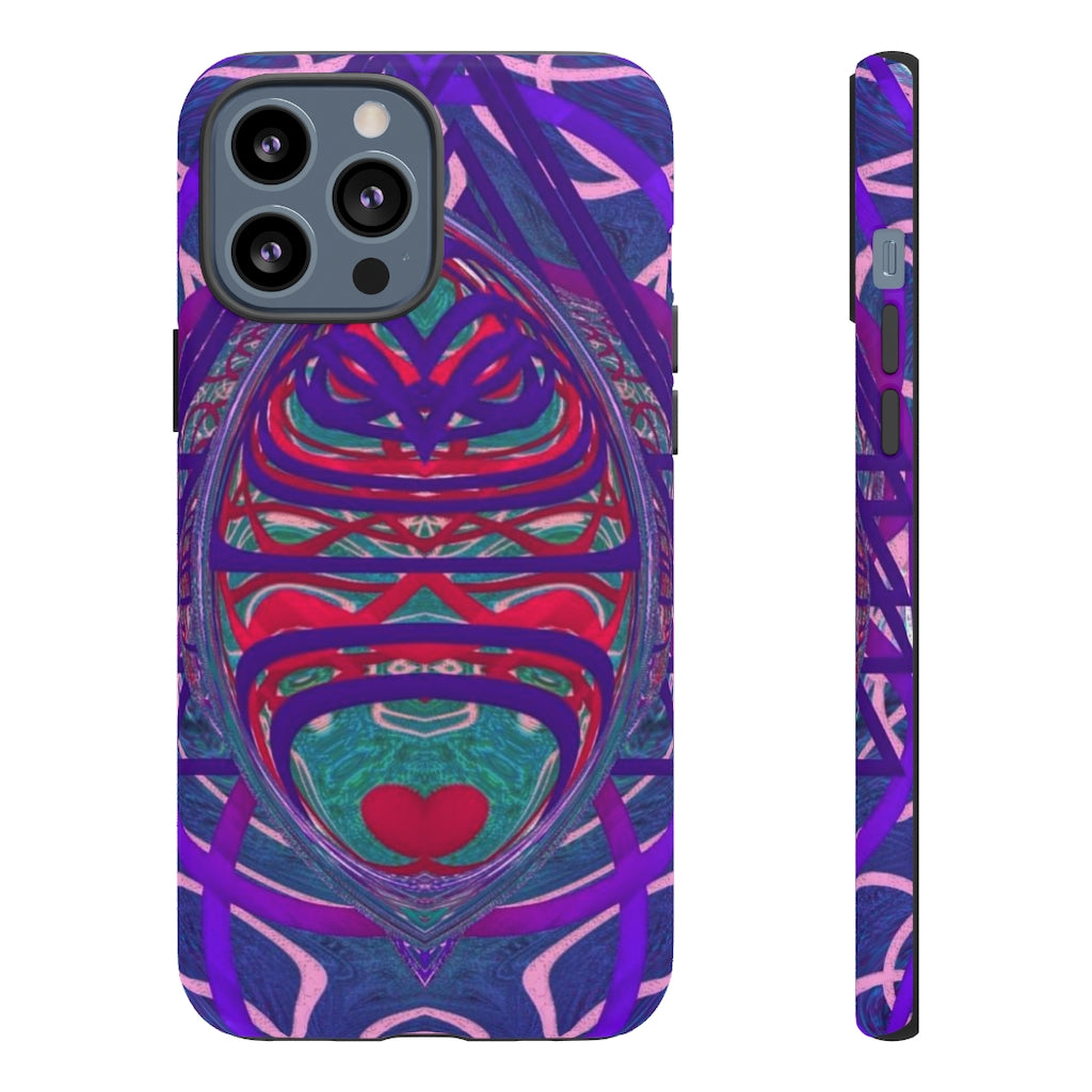 Burple Purd Art Tough Phone Case