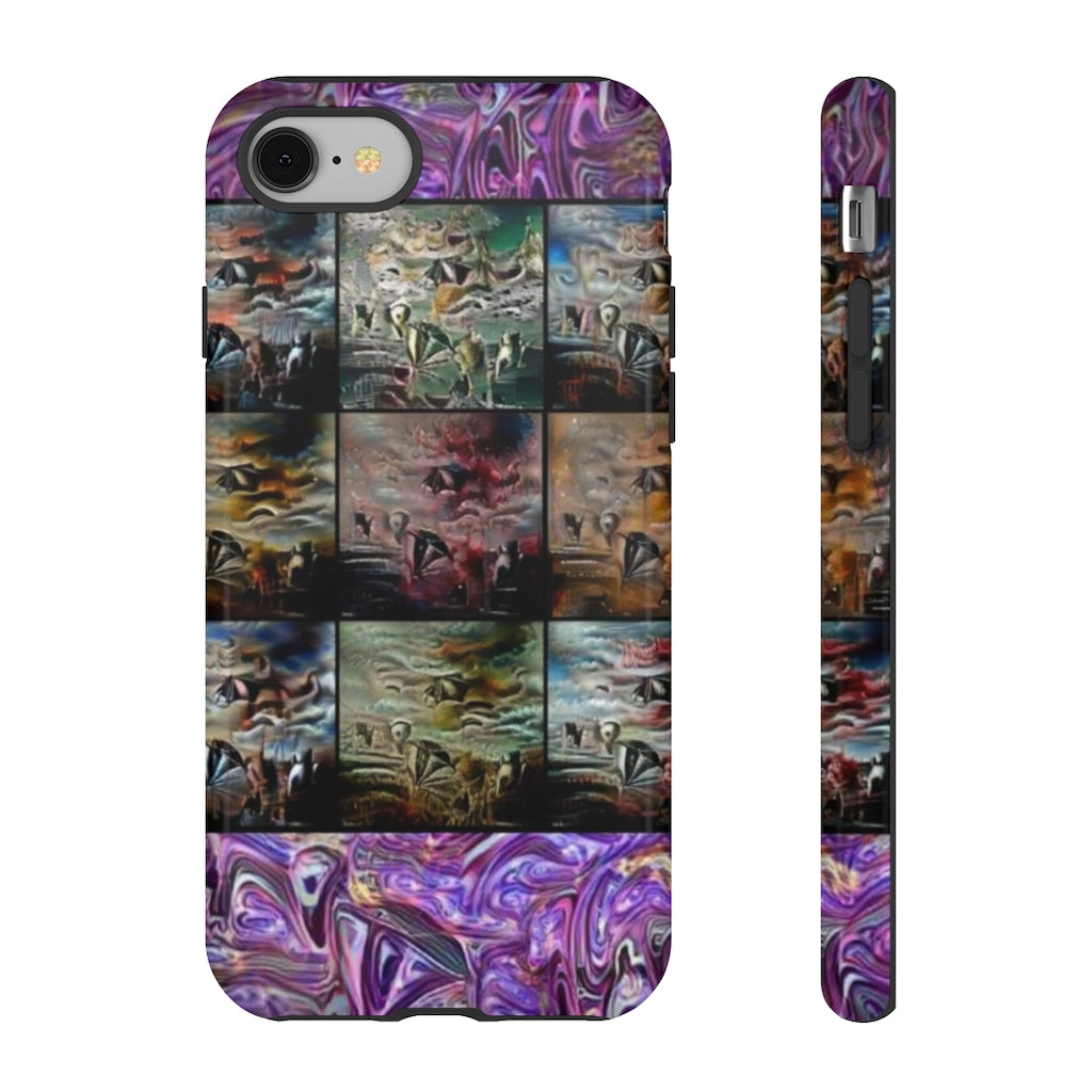 Bird At Piano Art Tough Phone Case