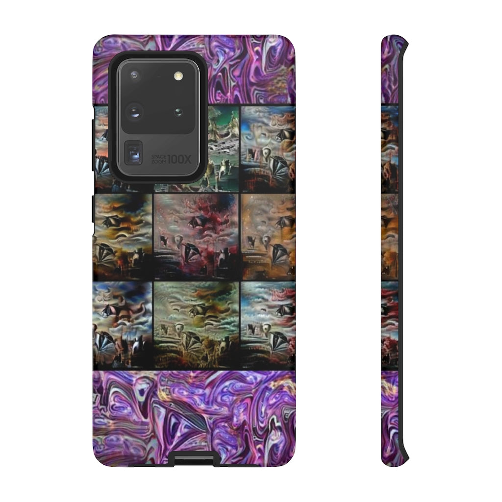 Bird At Piano Art Tough Phone Case