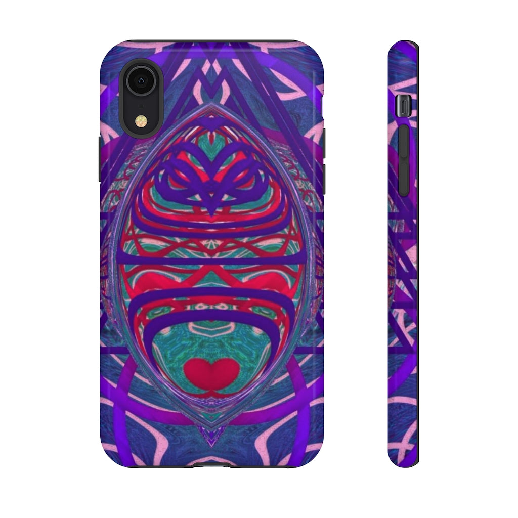 Burple Purd Art Tough Phone Case