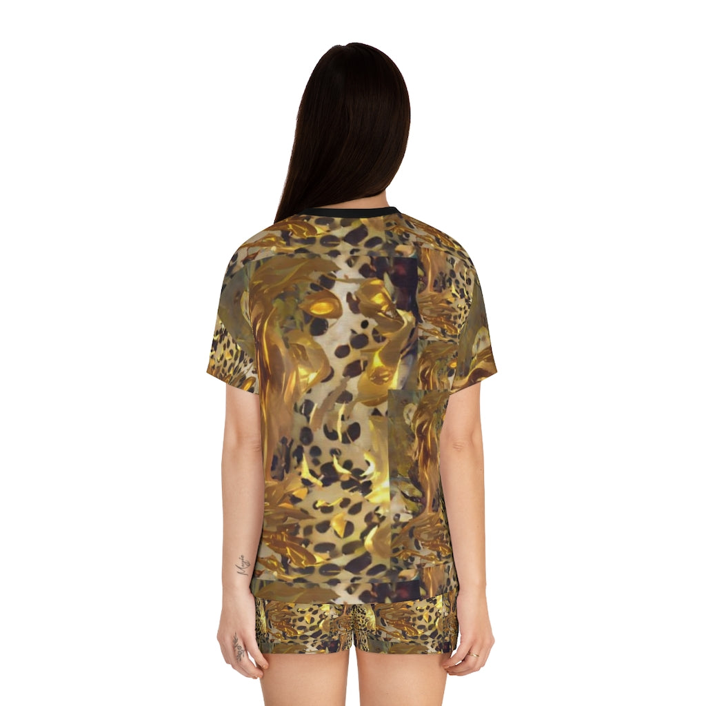 Goldgirl Art Women's Short Pajama Set