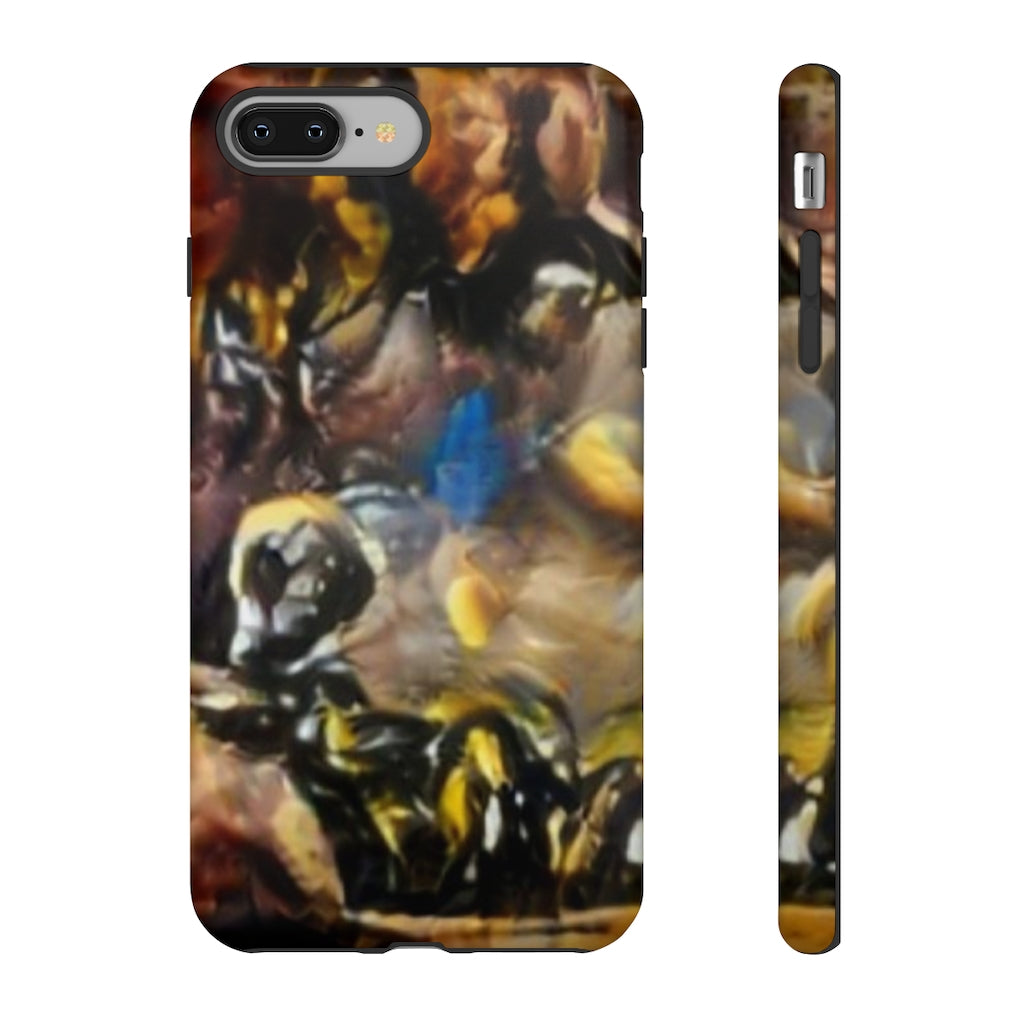 Bird At Apocalypse Prayer Art Tough Phone Case