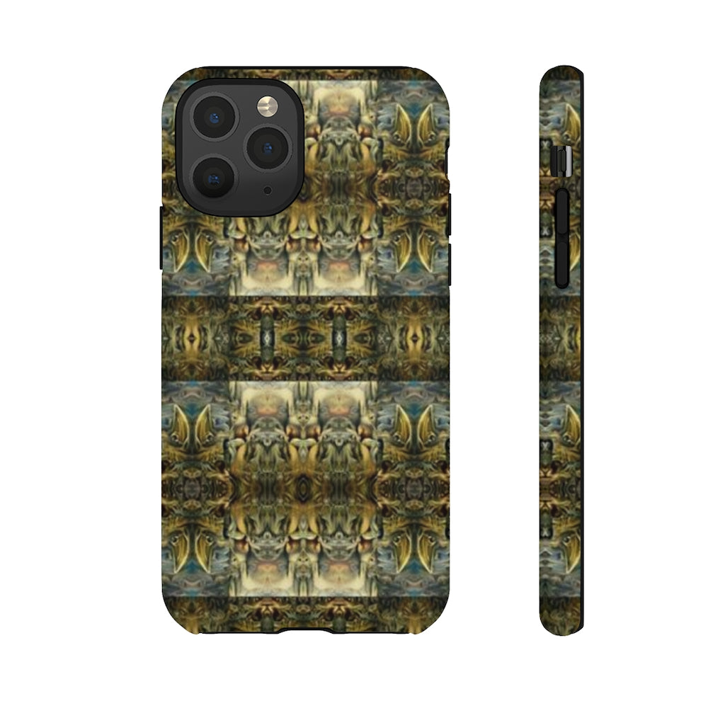 On Cats and Birds Art Tough Phone Case