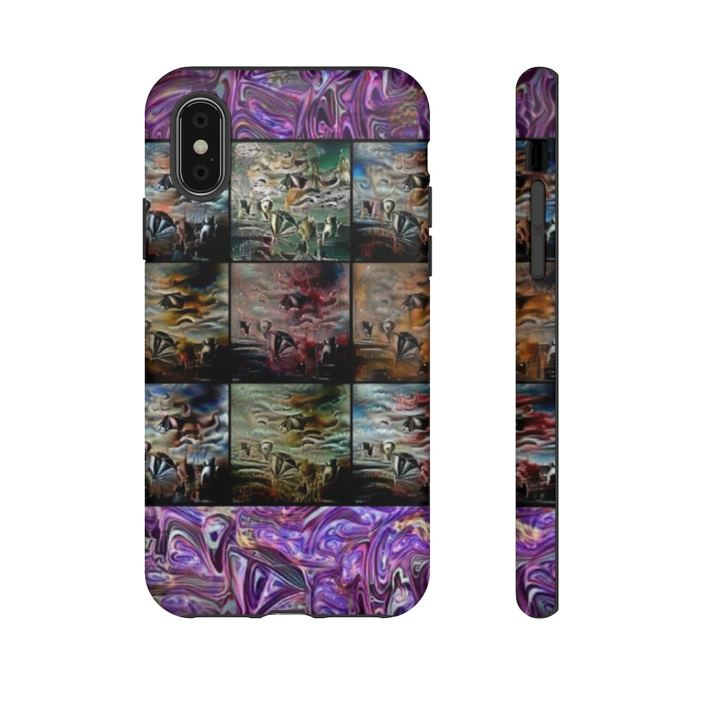 Bird At Piano Art Tough Phone Case