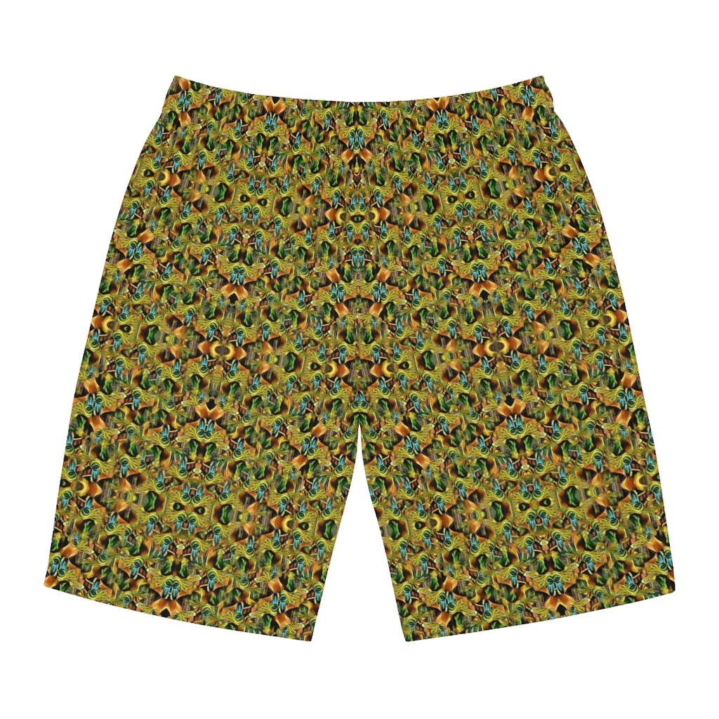 Beezy Print Men's Board Shorts