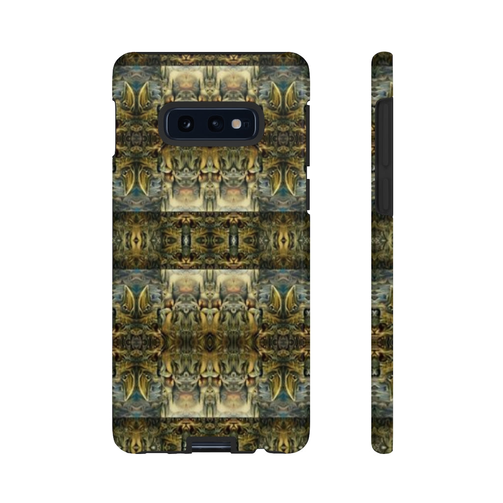 On Cats and Birds Art Tough Phone Case