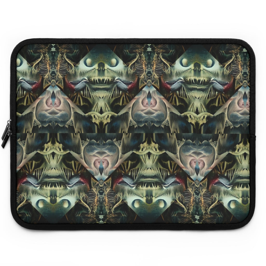 Skellton Key Print Laptop Sleeve