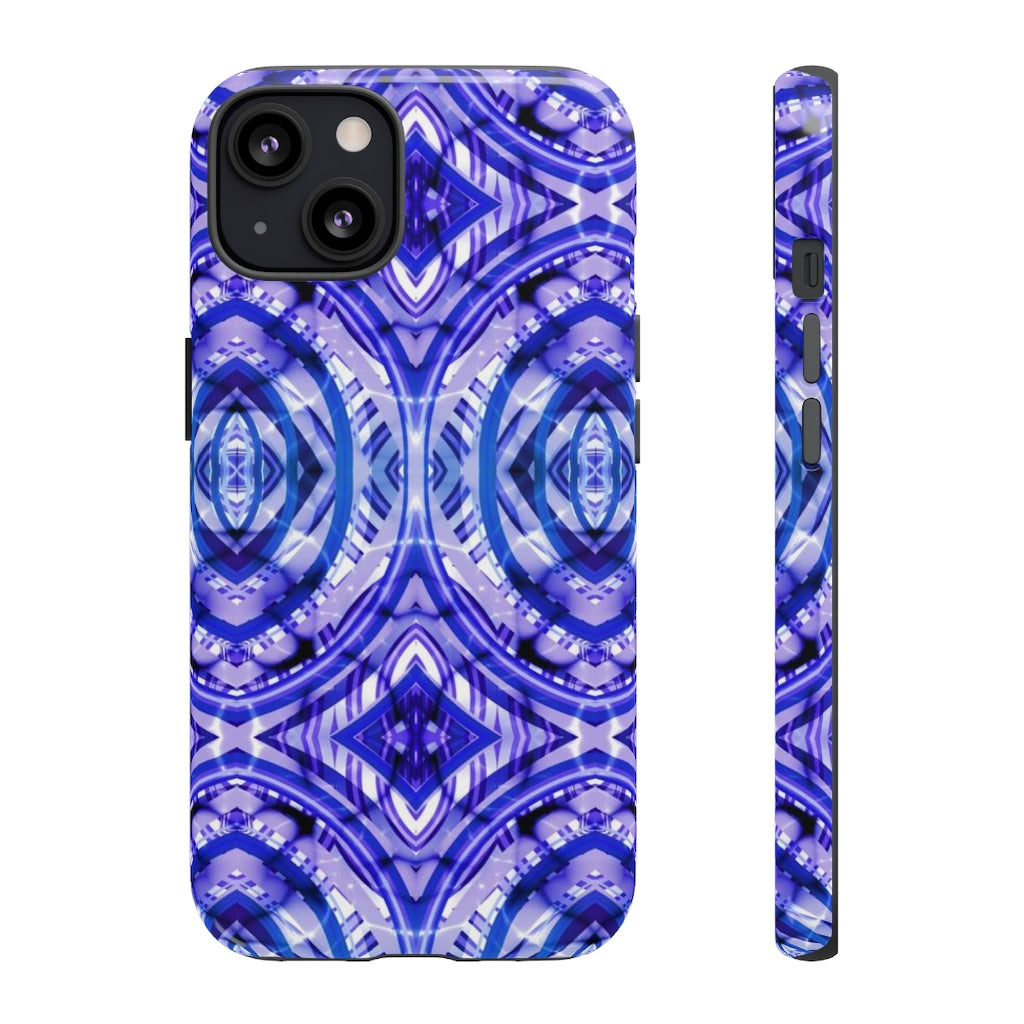 Blue Print Tough Phone Case