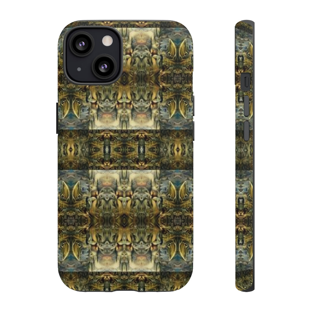 On Cats and Birds Art Tough Phone Case