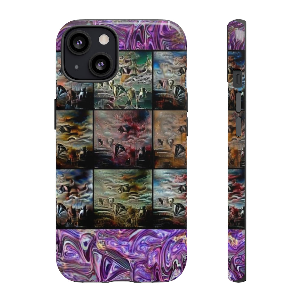 Bird At Piano Art Tough Phone Case