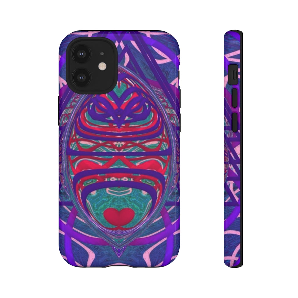 Burple Purd Art Tough Phone Case