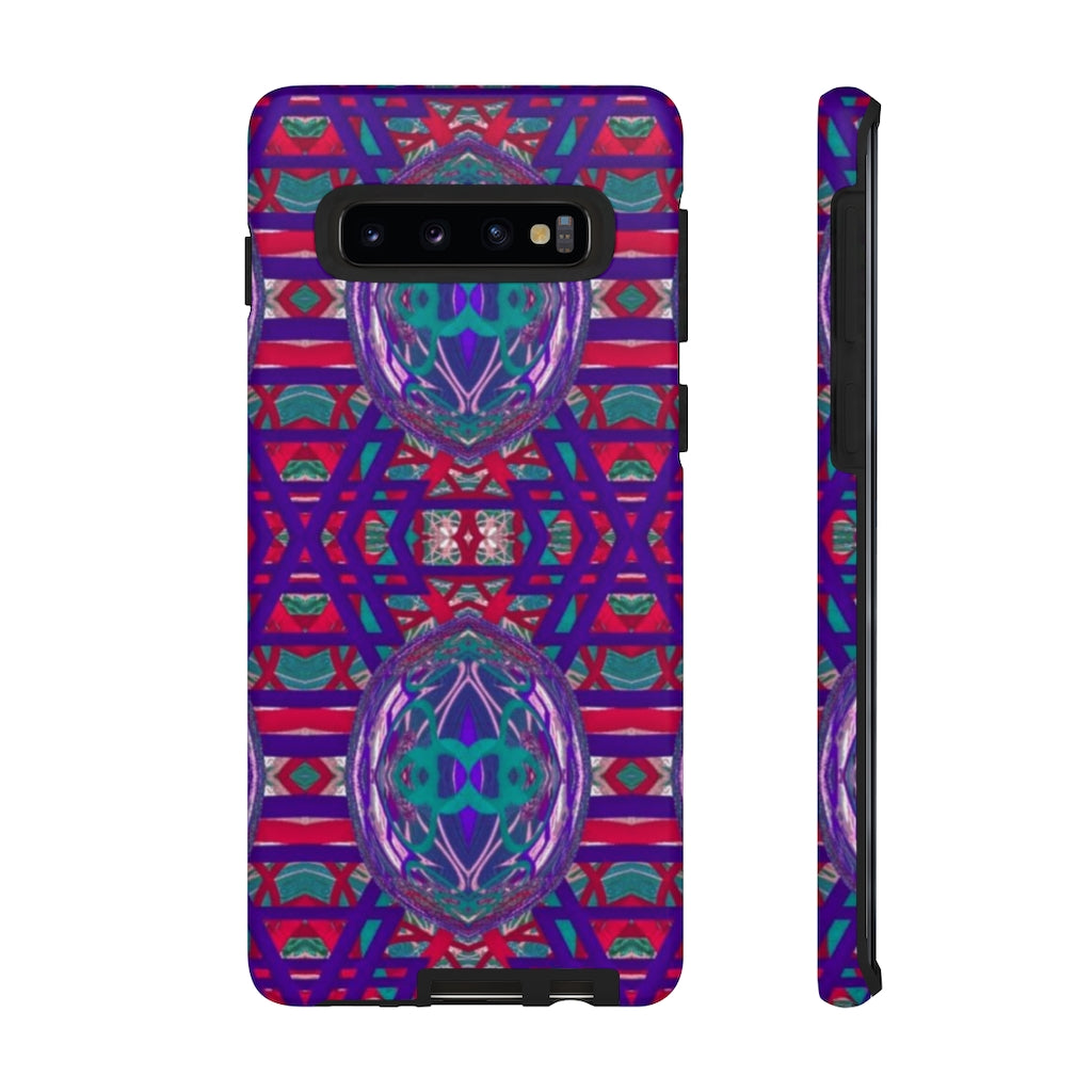 Purple Eggs Art Tough Phone Cases