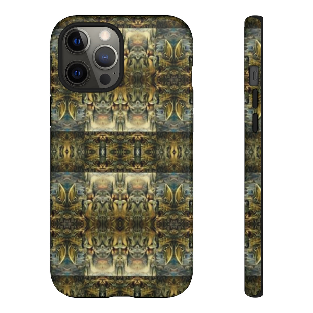 On Cats and Birds Art Tough Phone Case