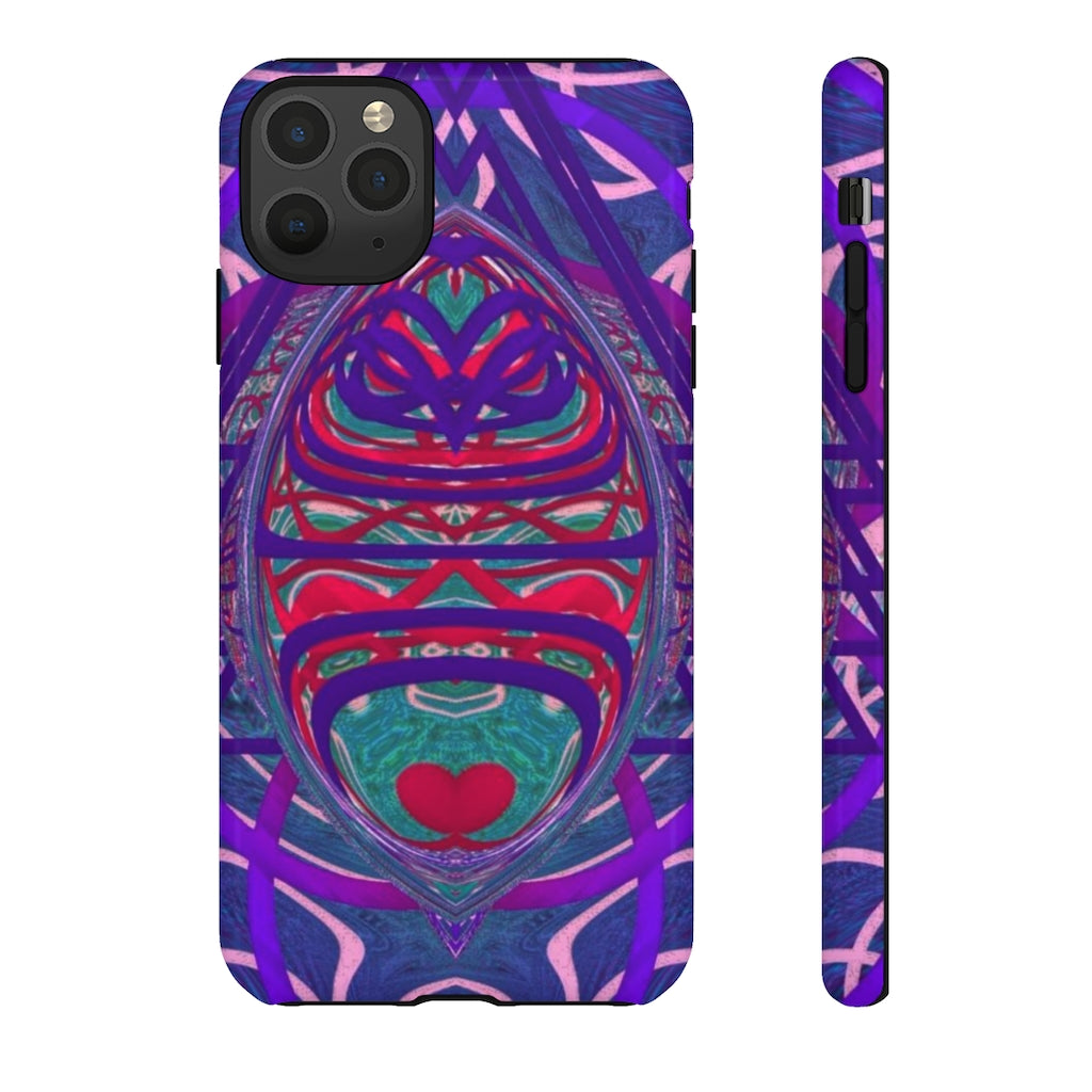 Burple Purd Art Tough Phone Case