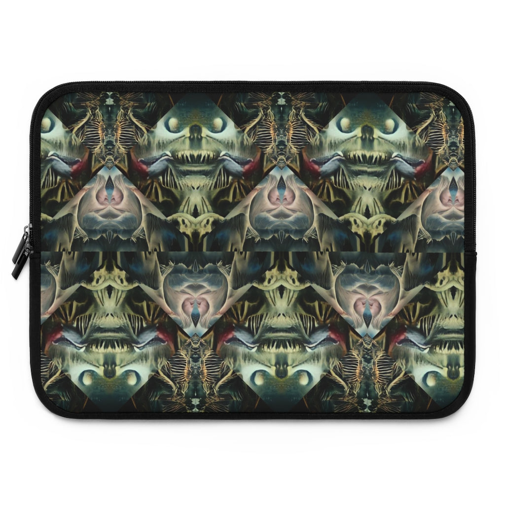 Skellton Key Print Laptop Sleeve