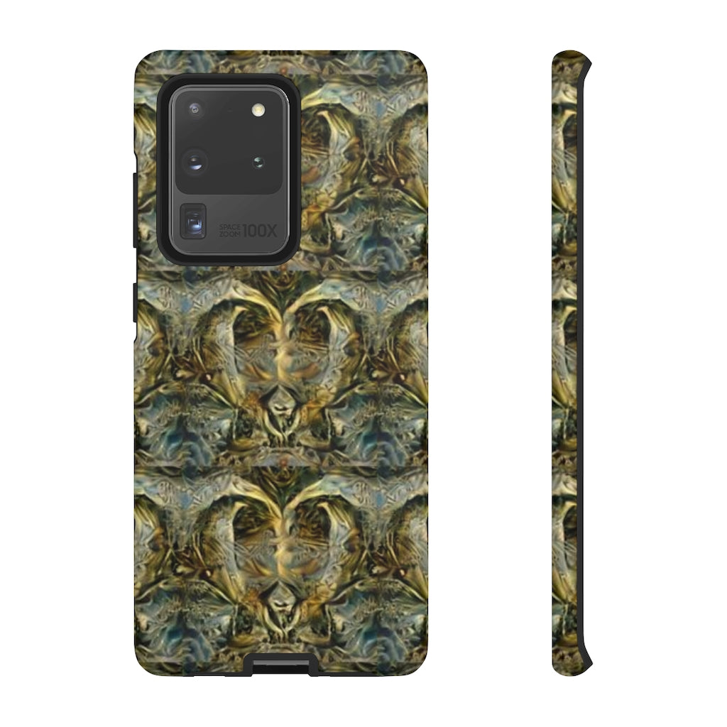 Ornate Gold Hearts II Tough Phone Case