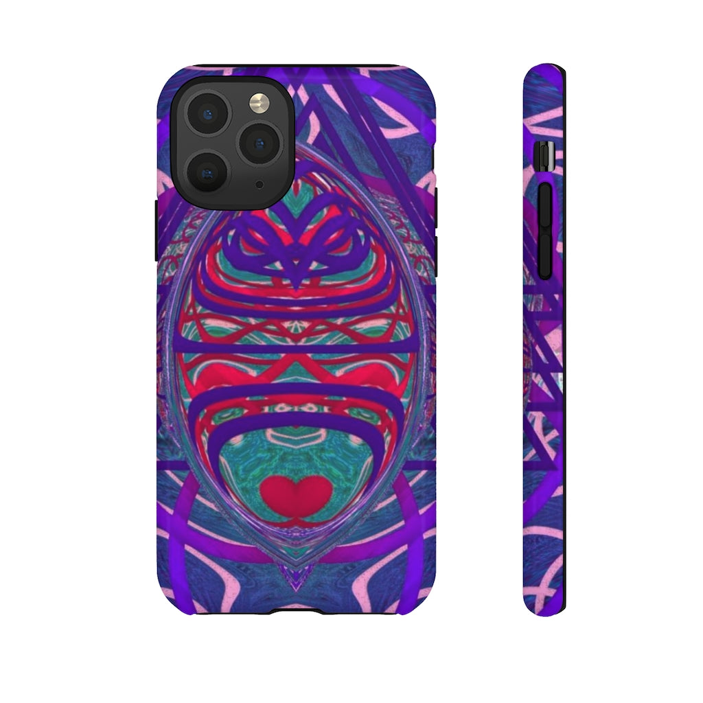 Burple Purd Art Tough Phone Case