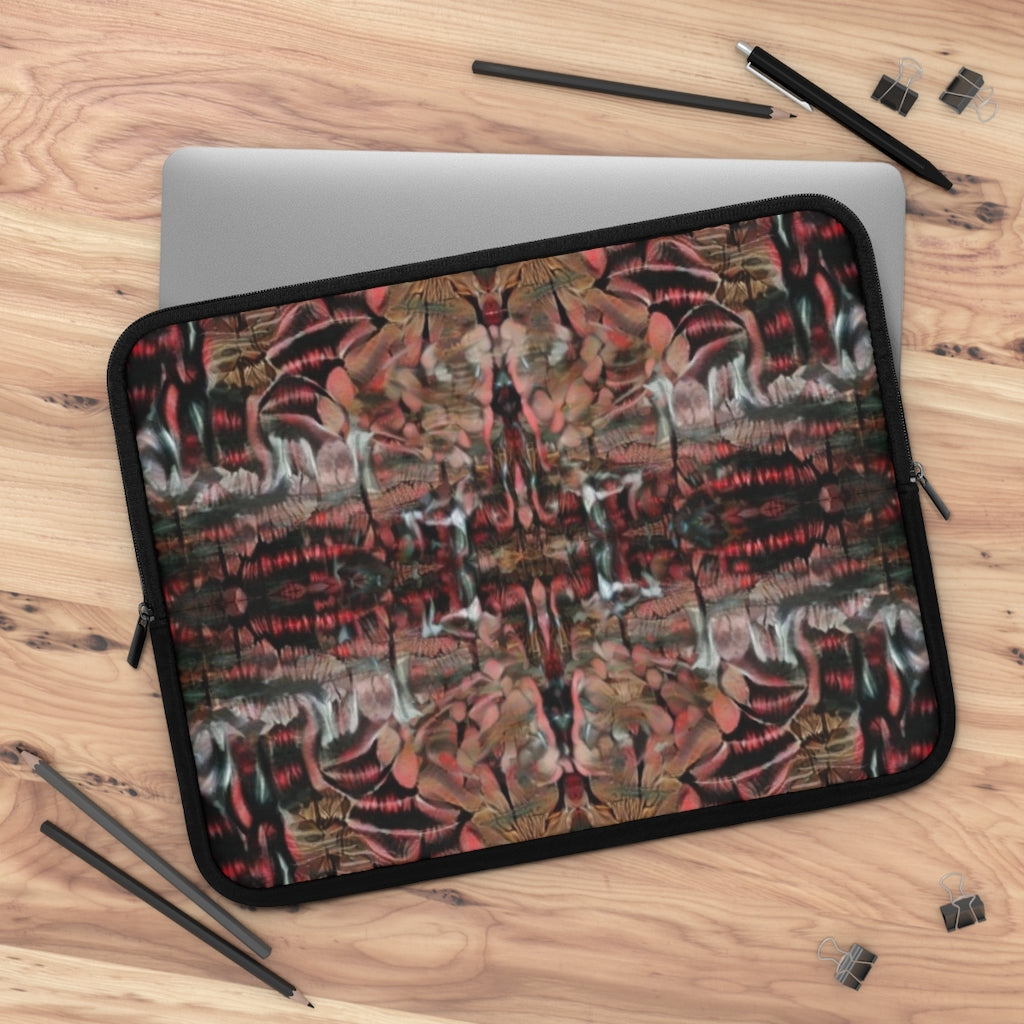 Red Spyre Print Laptop Sleeve