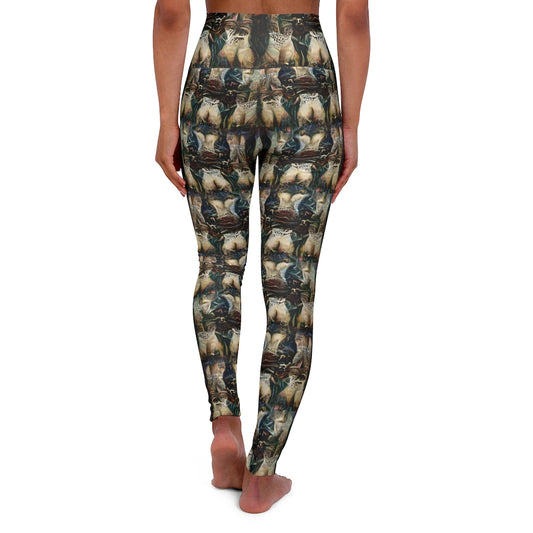 Cheeky Muze High Waisted Yoga Leggings