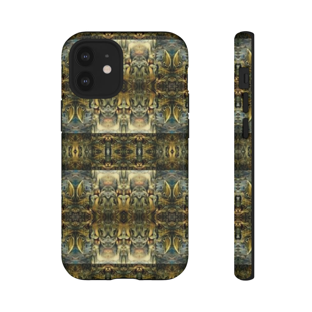 On Cats and Birds Art Tough Phone Case