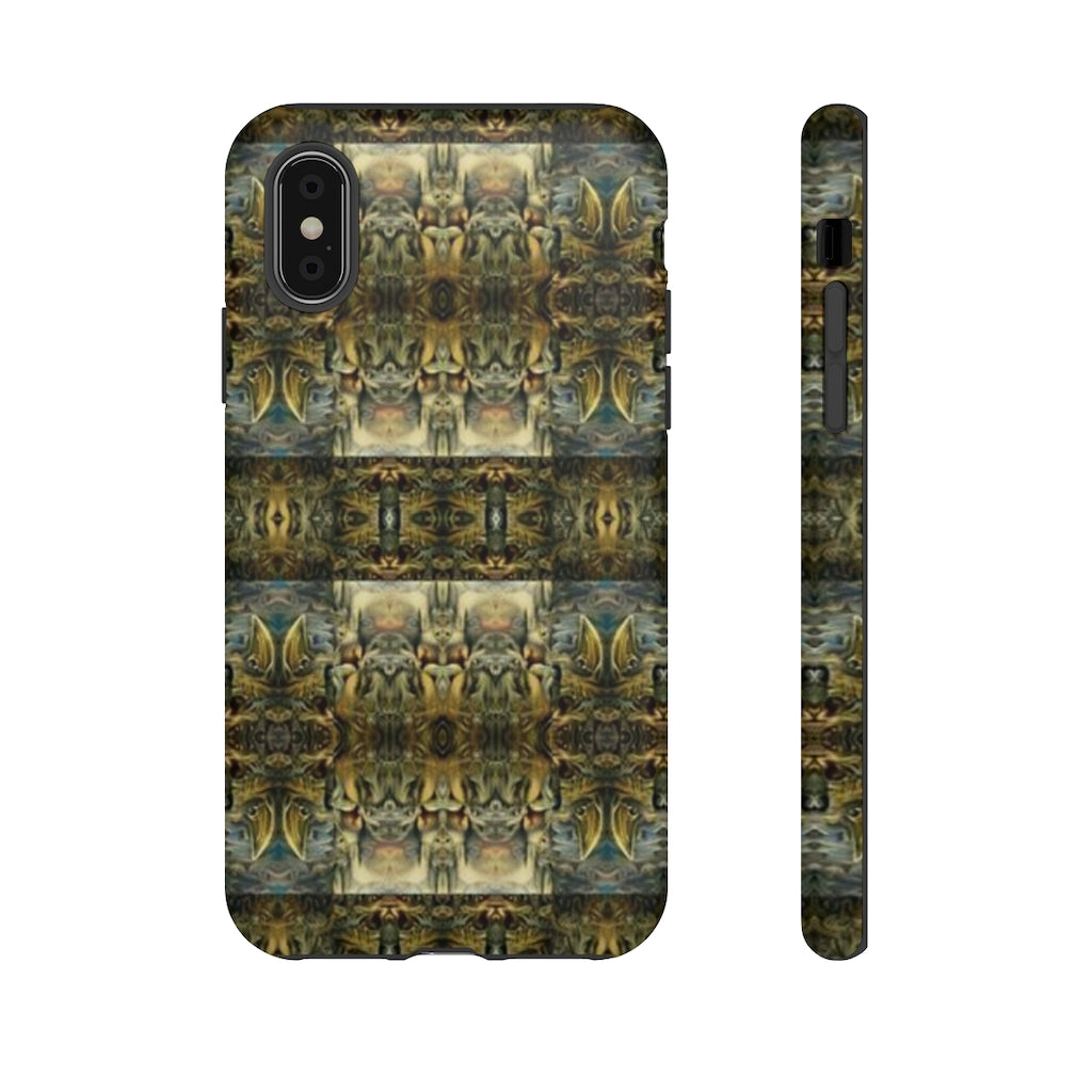 On Cats and Birds Art Tough Phone Case