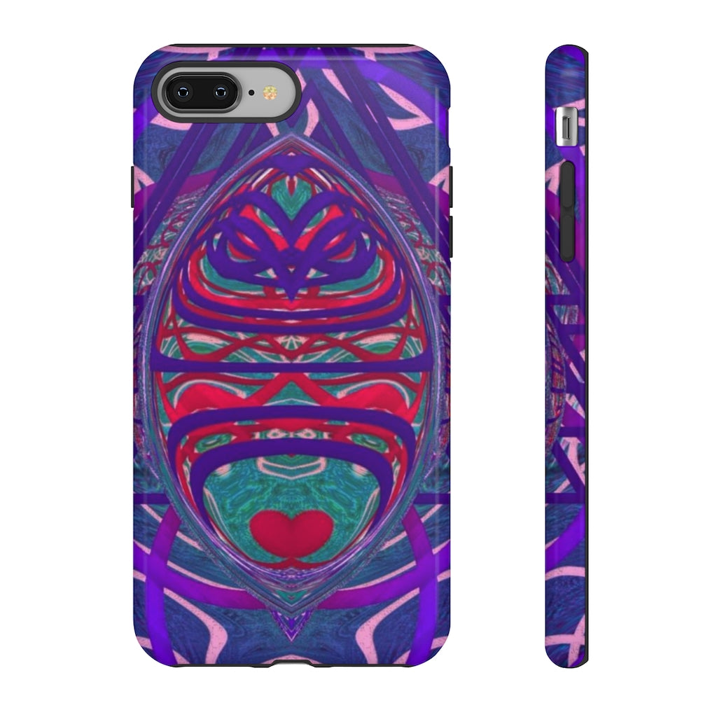 Burple Purd Art Tough Phone Case